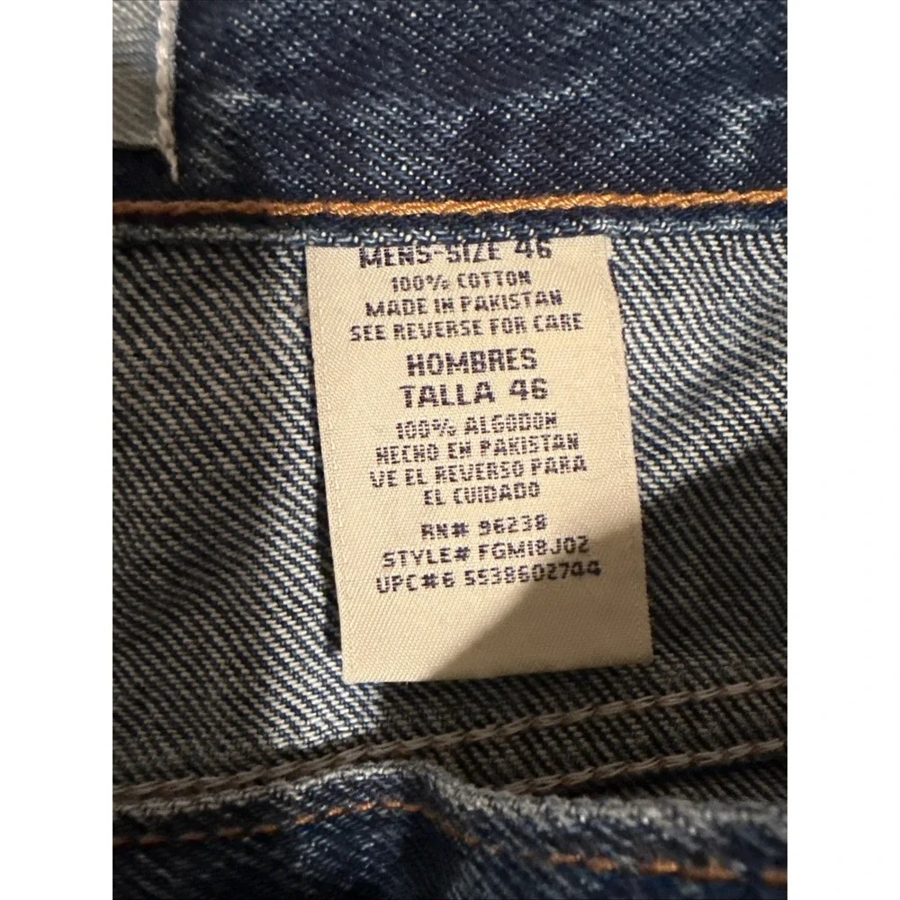 SHORTS JEANS CARPENTER MENS 42 NWT Faded Glory‎ Blue